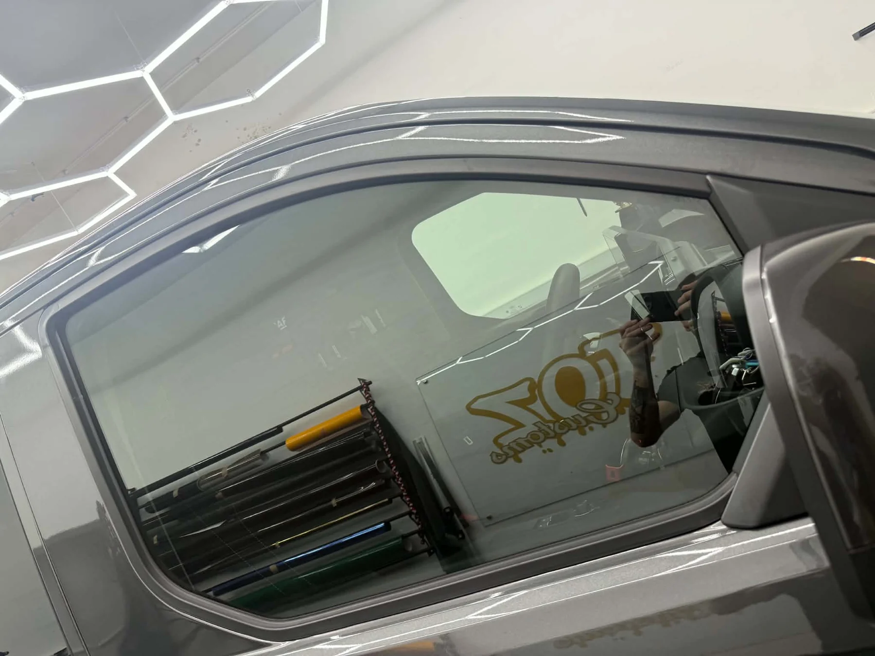 Real TozCustoms vehicle with 50% VLT tint